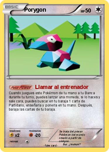 Pokemon Porygon