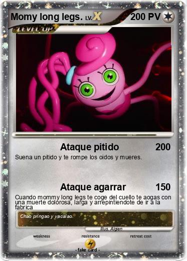 Pokemon Momy long legs.