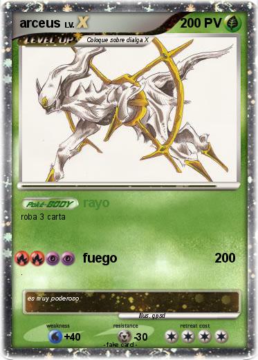 Pokemon arceus