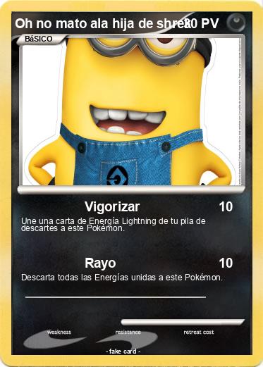 Pokemon Oh no mato ala hija de shrek