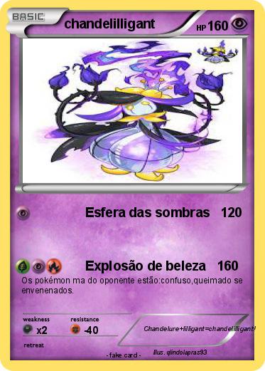 Pokemon chandelilligant