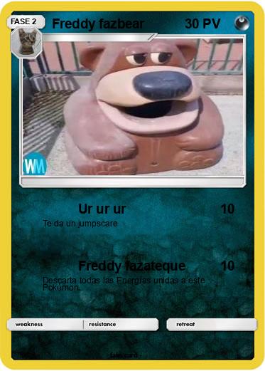 Pokemon Freddy fazbear