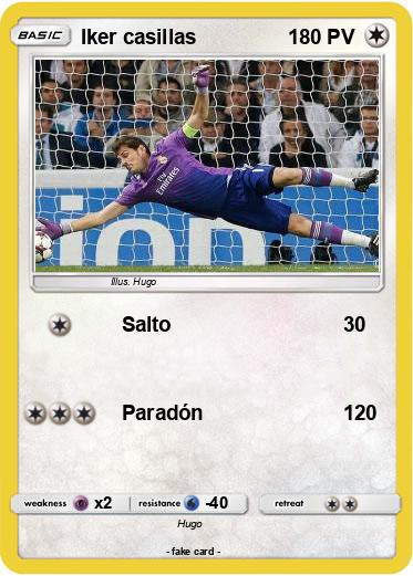 Pokemon Iker casillas