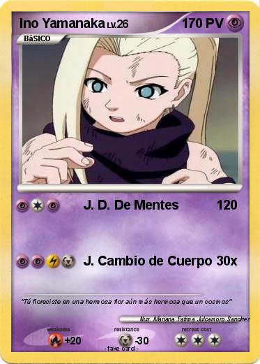 Pokemon Ino Yamanaka