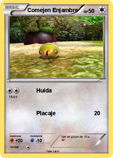 Pokemon Comejen Enjambre