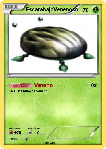 Pokemon EscarabajoVenenoso