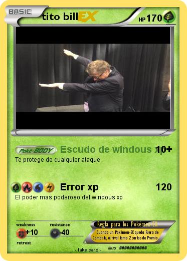 Pokemon tito bill