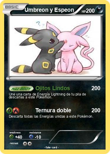 Pokemon Umbreon y Espeon