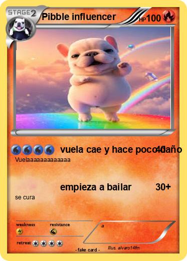 Pokemon Pibble influencer