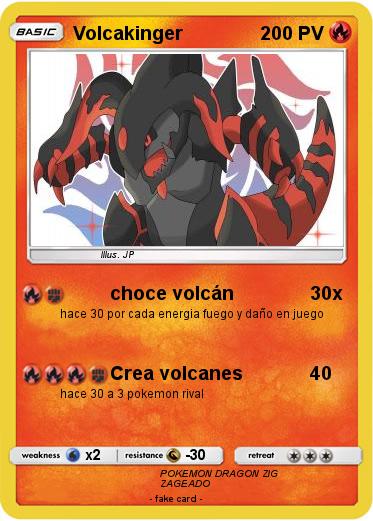 Pokemon Volcakinger