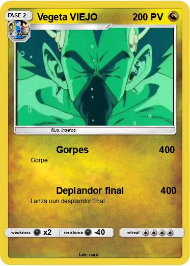 Pokemon Vegeta VIEJO