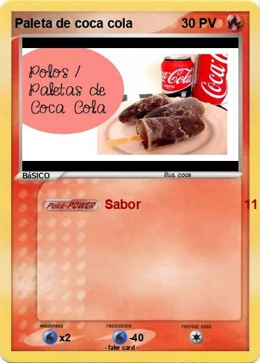 Pokemon Paleta de coca cola