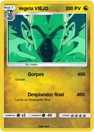 Pokemon Vegeta VIEJO