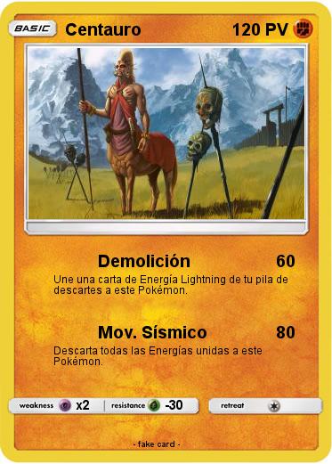Pokemon Centauro