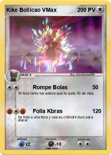 Pokemon Kike Bollicao VMax