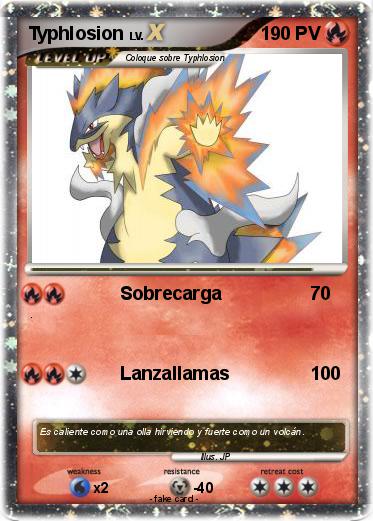Pokemon Typhlosion