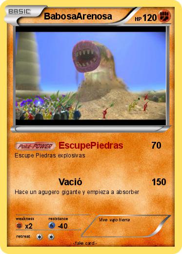 Pokemon BabosaArenosa