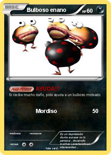 Pokemon Bulboso enano
