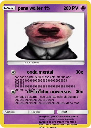 Pokemon pana walter 1%