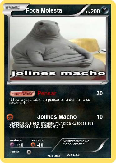 Pokemon Foca Molesta