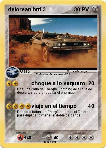 Pokemon delorean bttf 3
