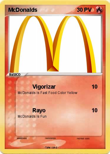 Pokemon McDonalds