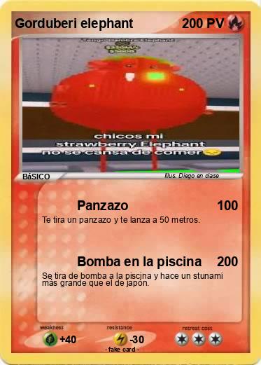 Pokemon Gorduberi elephant