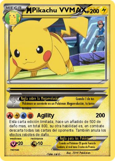 Pokemon Pikachu VVMAX