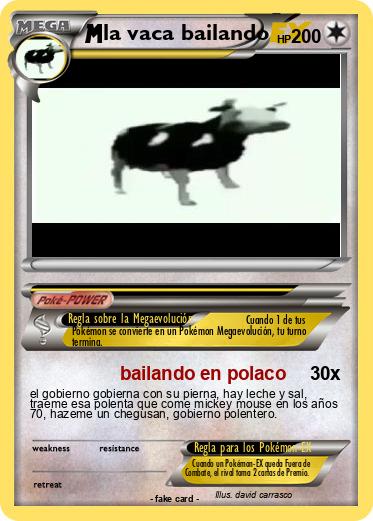 Pokemon la vaca bailando