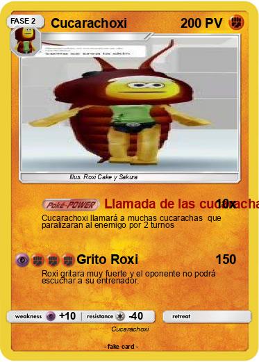 Pokemon Cucarachoxi