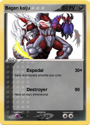 Pokemon Bagan kaiju