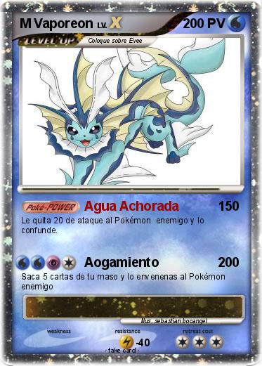 Pokemon M Vaporeon