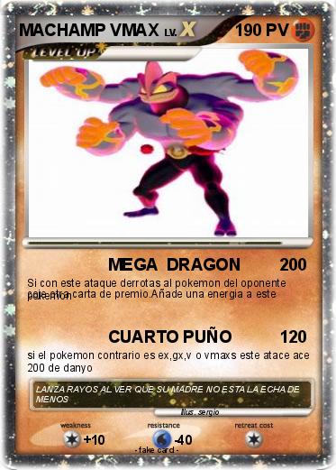 Pokemon MACHAMP VMAX