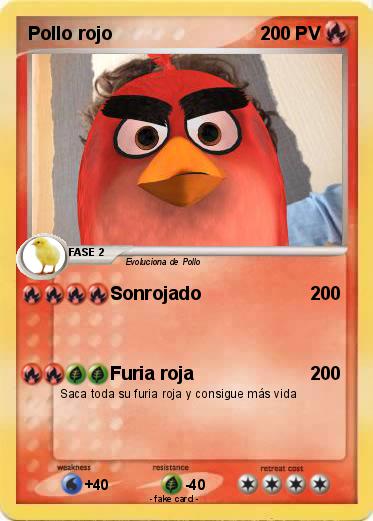 Pokemon Pollo rojo
