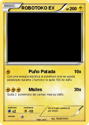 Pokemon ROBOTOKO EX