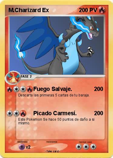 Pokemon M.Charizard Ex