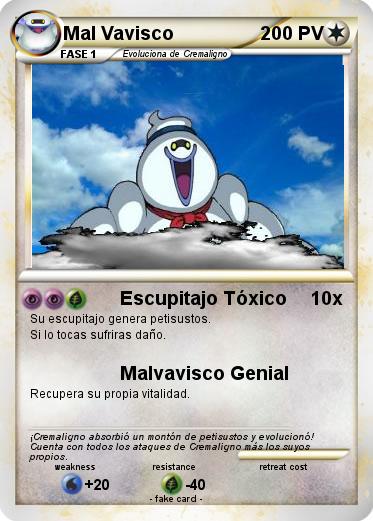 Pokemon Mal Vavisco
