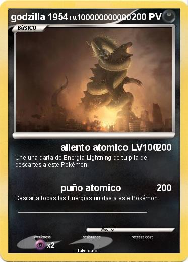 Pokemon godzilla 1954
