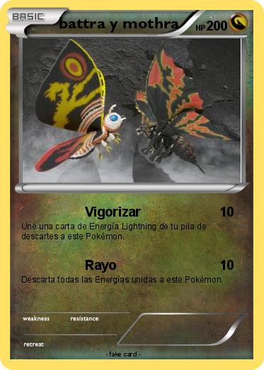 Pokemon battra y mothra
