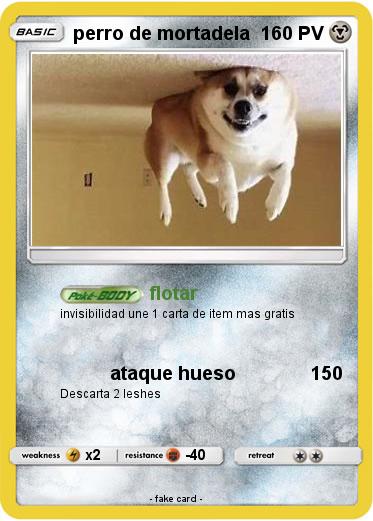 Pokemon perro de mortadela