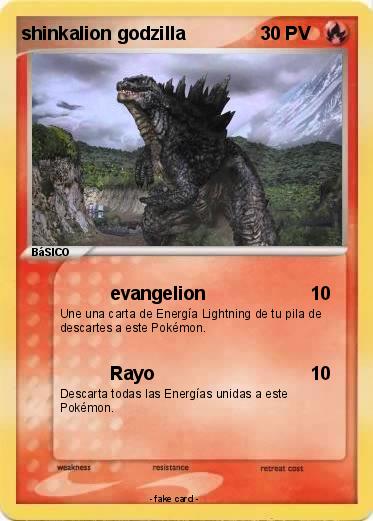 Pokemon shinkalion godzilla