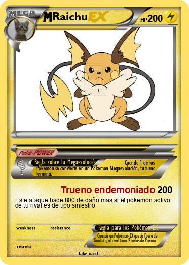 Pokemon Raichu