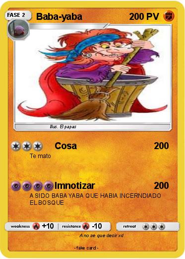 Pokemon Baba-yaba