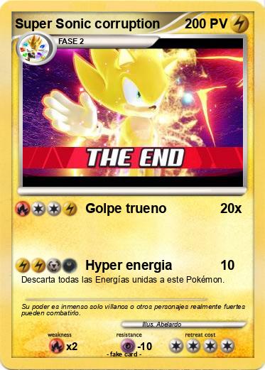 Pokemon Super Sonic corruption
