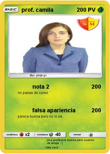 Pokemon prof. camila