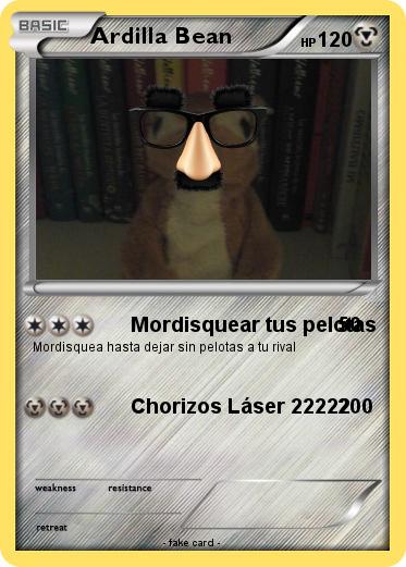 Pokemon Ardilla Bean