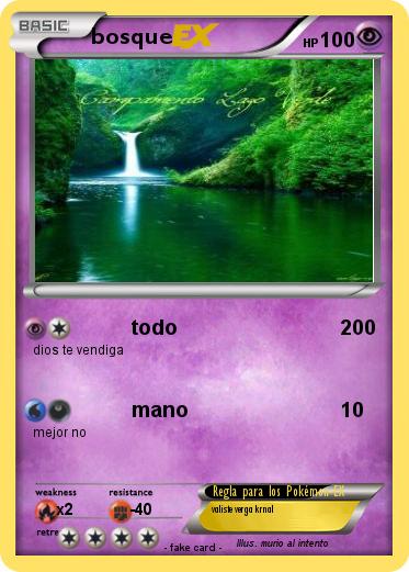 Pokemon bosque