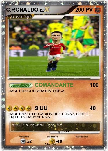 Pokemon C.RONALDO