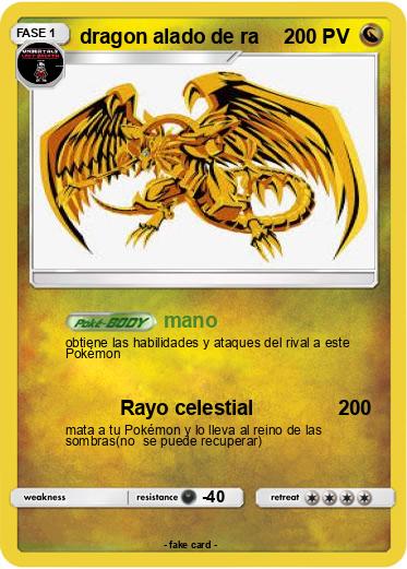 Pokemon dragon alado de ra