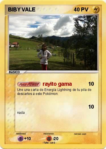 Pokemon BIBY VALE